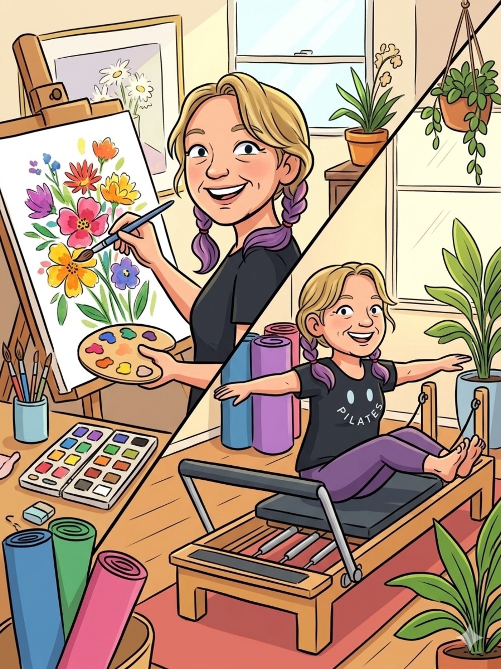 Pilates & Floral Art
